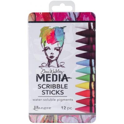 Ranger Dina Wakley Media Scribble Sticks 1